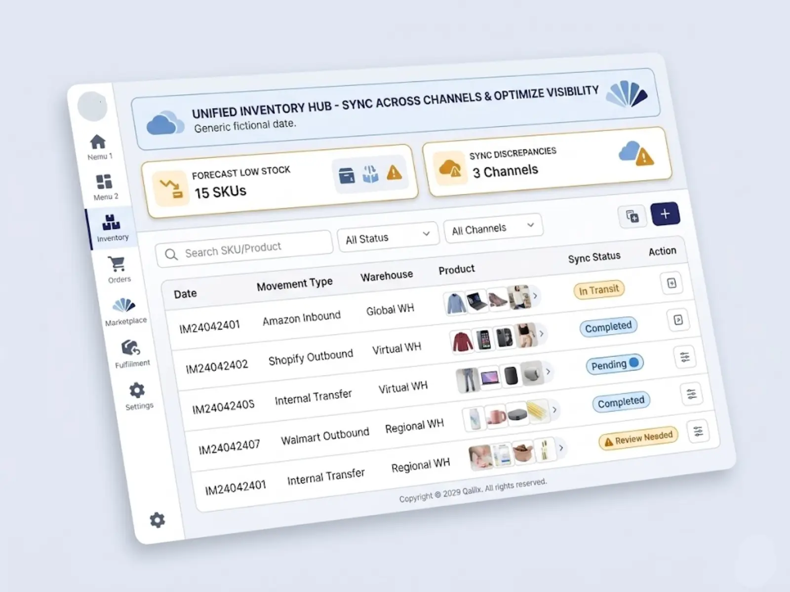 Inventory Real-Time Sync & Smart Insights