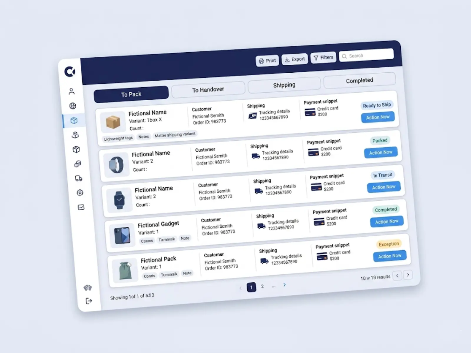 Orders Manage Every Order Seamlessly from Click to Delivery