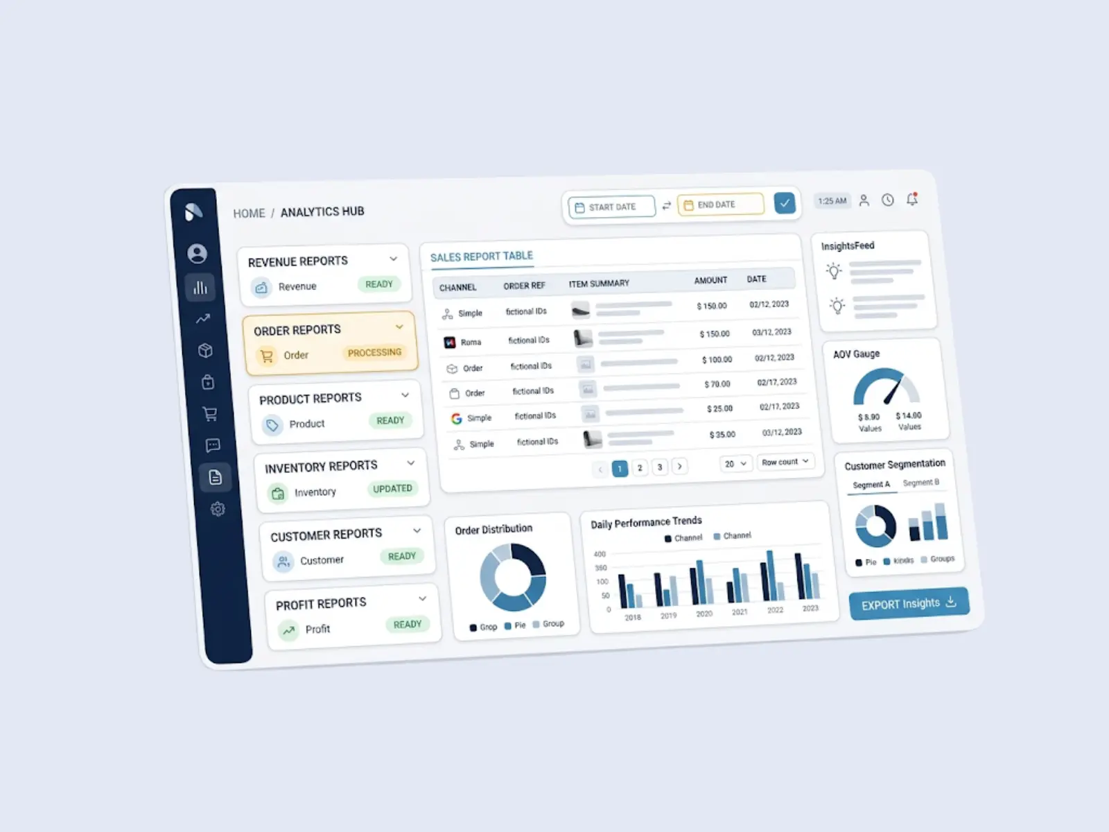 Reports Every Report You Need, Unified in One Dashboard